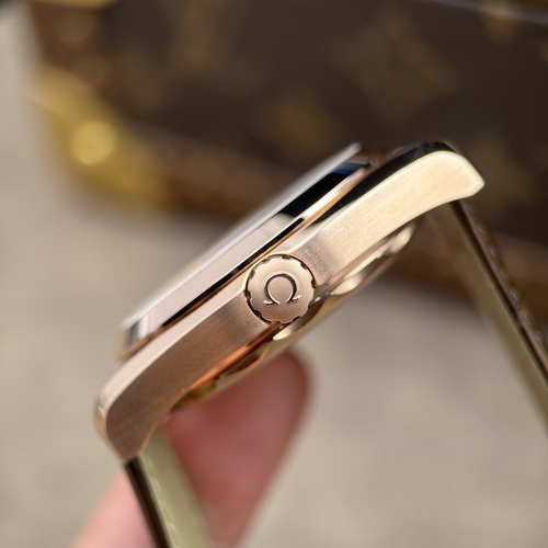 Omega Seamaster Aqua Terra Co-Axial 41mm – Brown Dial – Rose Gold-Tone Automatic Watch