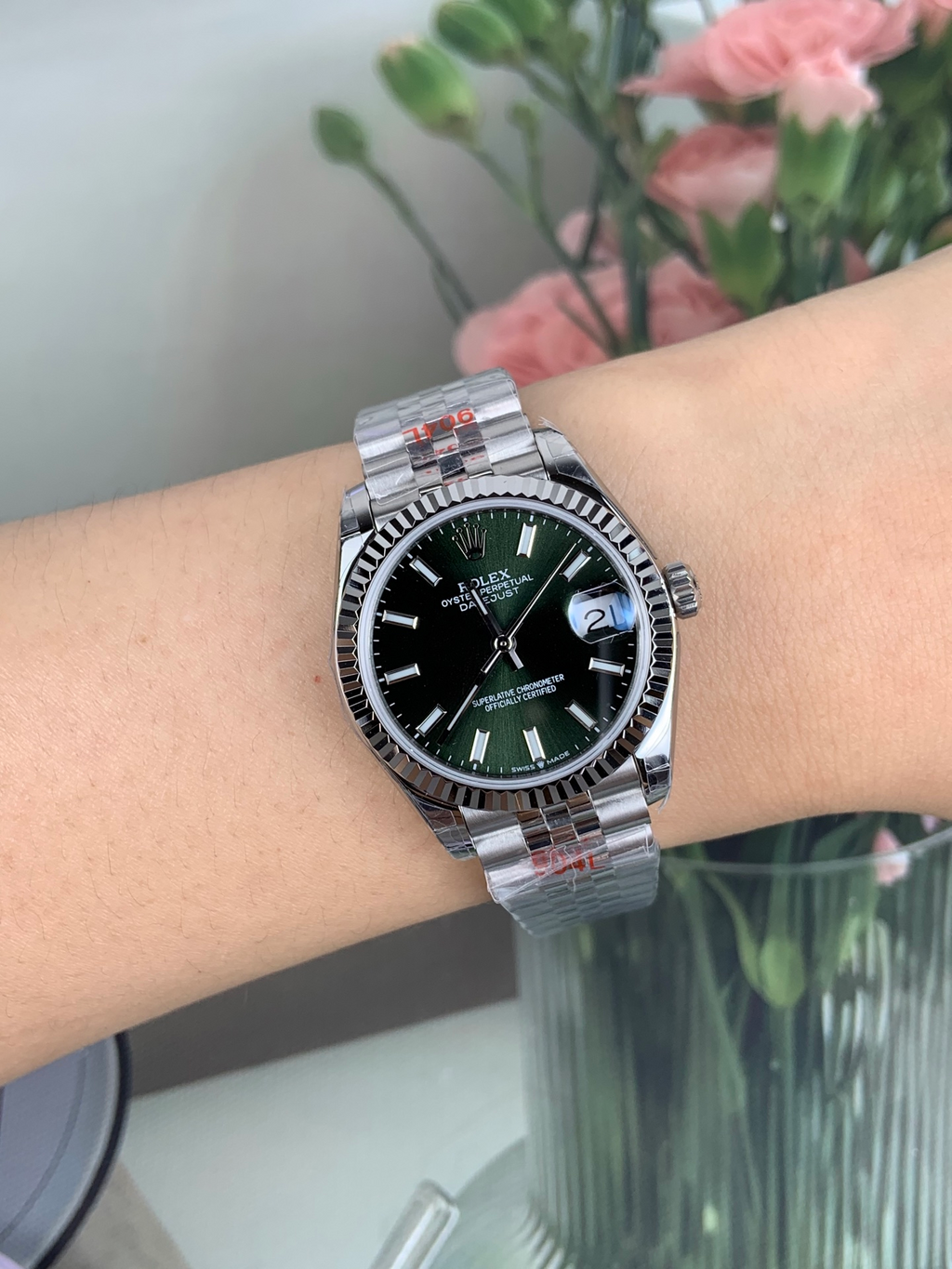 Rolex Datejust 31mm Women's – Mint Green Dial –  Automatic Watch