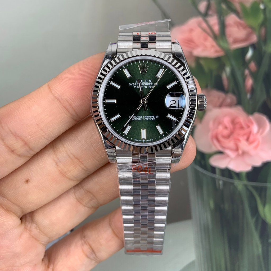 Rolex Datejust 31mm Women's – Mint Green Dial –  Automatic Watch