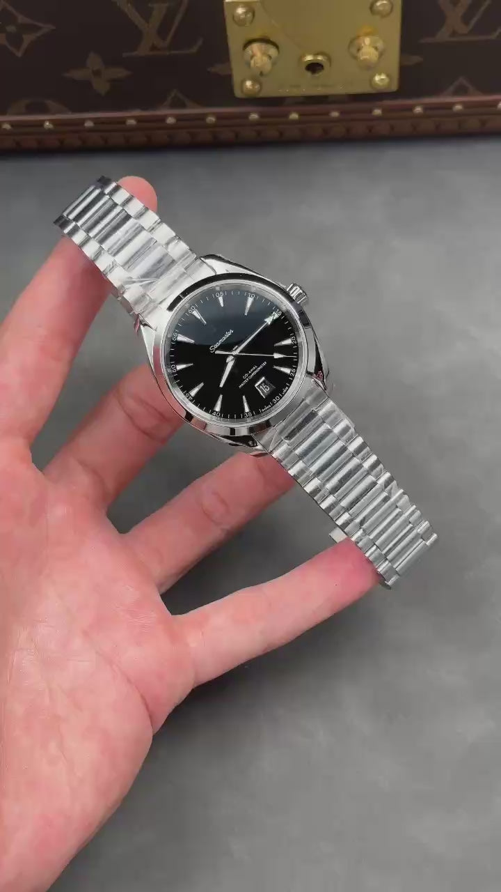 Omega Seamaster Aqua Terra 41mm – Black Dial – Stainless Steel Automatic Watch