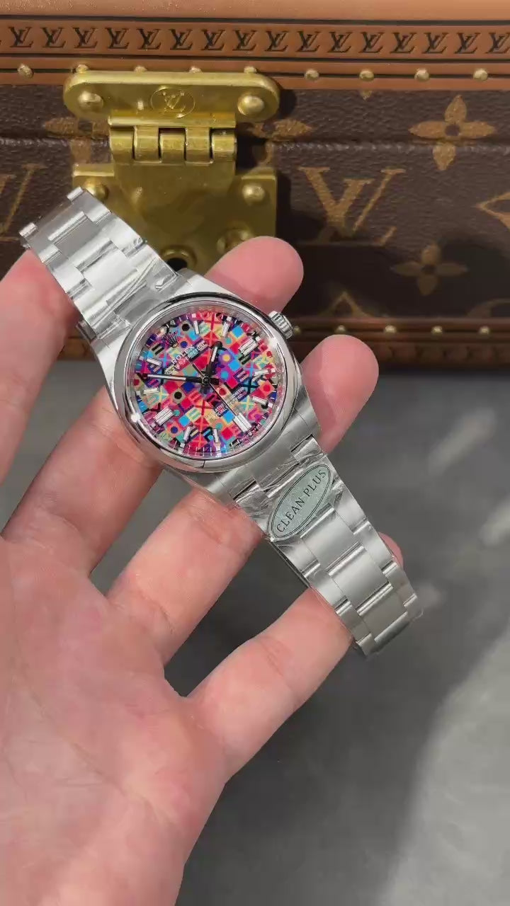 Rolex Oyster Perpetual 126000 36mm - Multicolor Celebration Dial – Automatic Watch